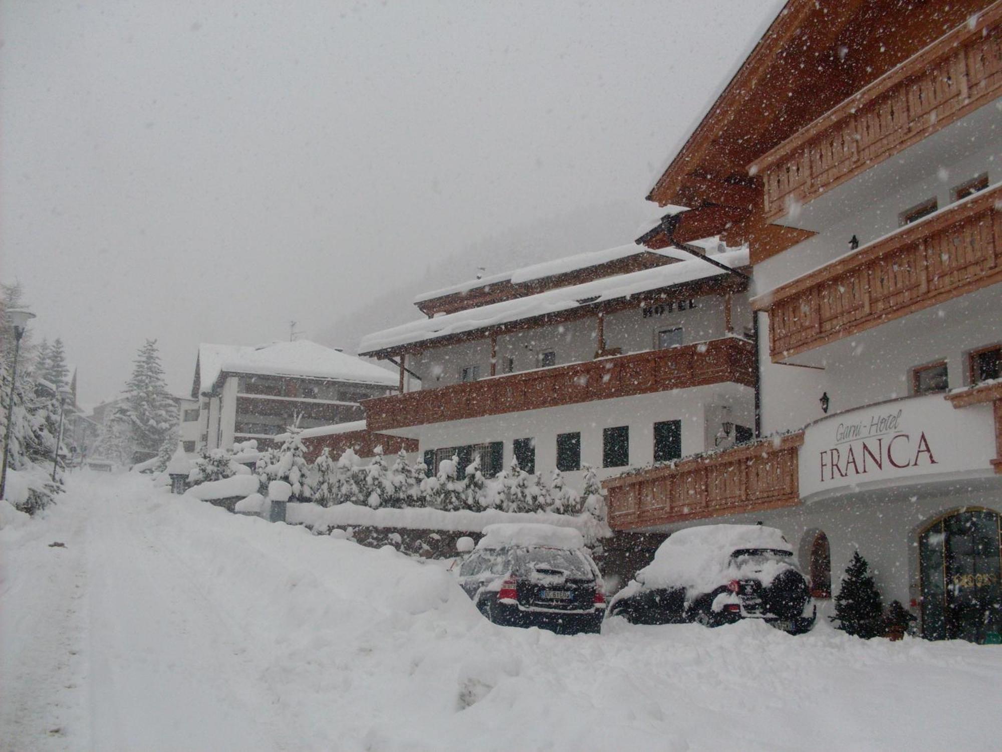 Garni Franca B&B Selva di Val Gardena Exterior foto